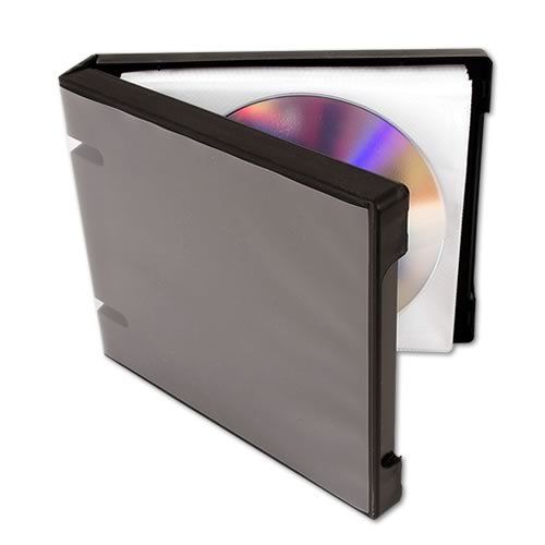 UniKeep 10 CD / DVD Binders, Black - CD-020-00049