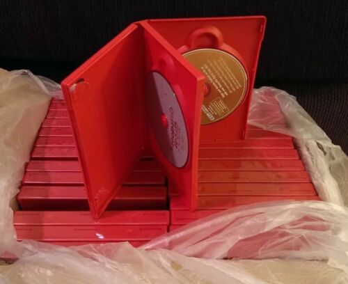 AlphaPak Red Double DVD, Blu-Ray, Music CD or Media Case BRAND NEW