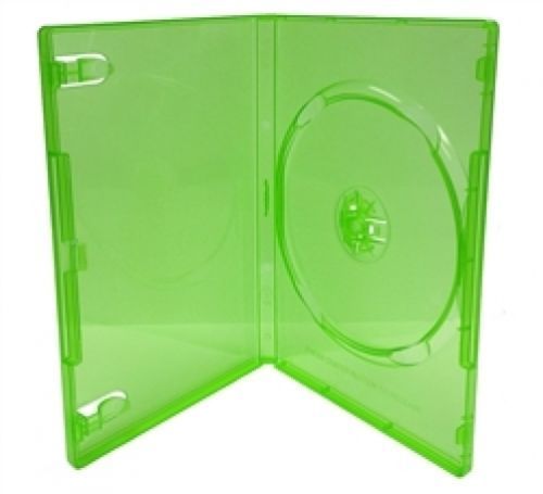 Single Green DVD Case - Translucent