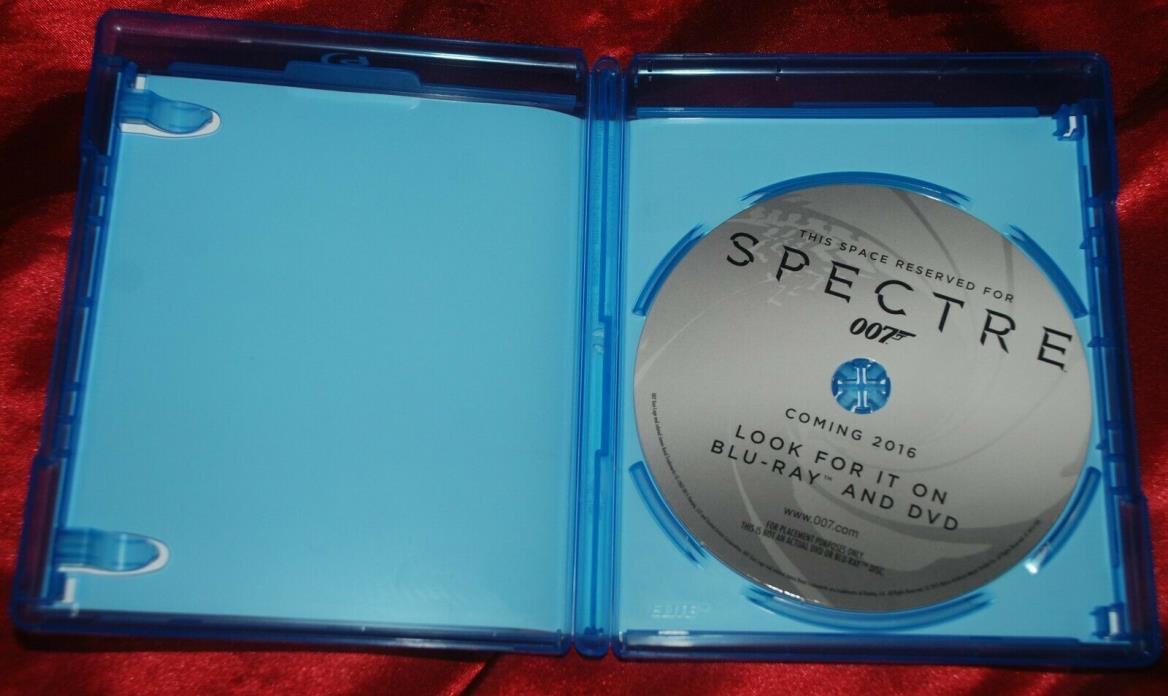 Official Blu-ray Replacement Case for Spectre - CASE ONLY plus original artwork