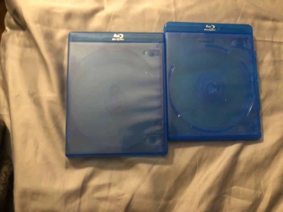 Blu-Ray Replacement 3-Disc Case and 2 disc case