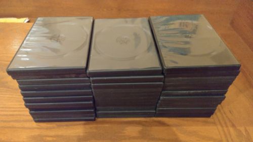 LOT of 34 Black DVD Cases