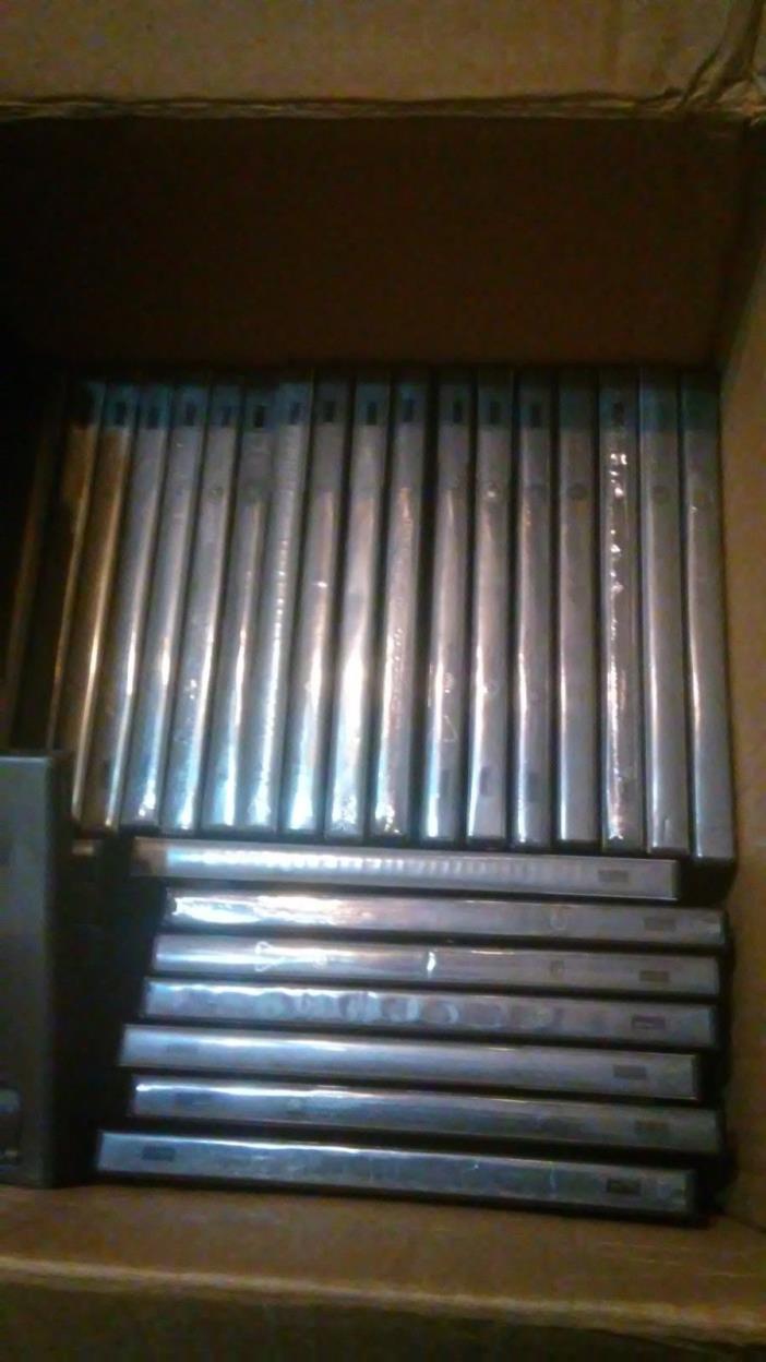 Lot of 16 empty DVD cases. Hard Plastic.