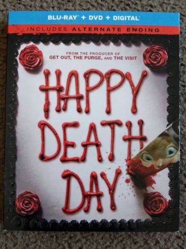 Happy Death Day Bluray/dvd slip cover only