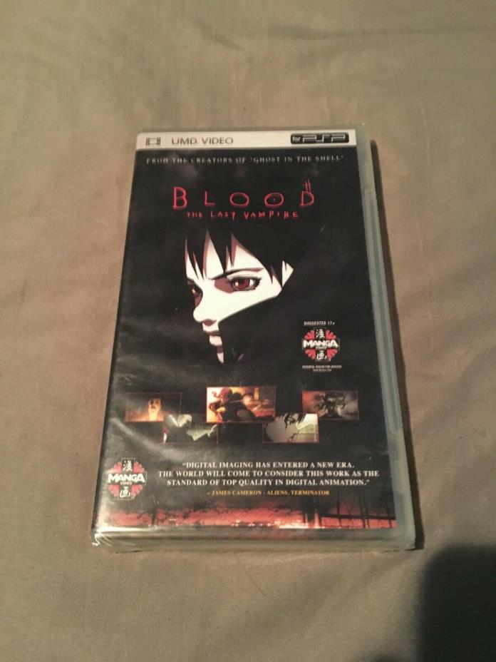Blood: The Last Vampire (UMD, 2005) Brand New Sealed Rare