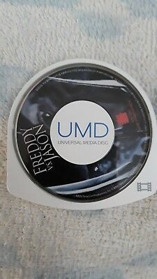 Freddy vs Jason-Full Movie on UMD for PSP (Sony PSP, 2005) TESTED Works!(010804)