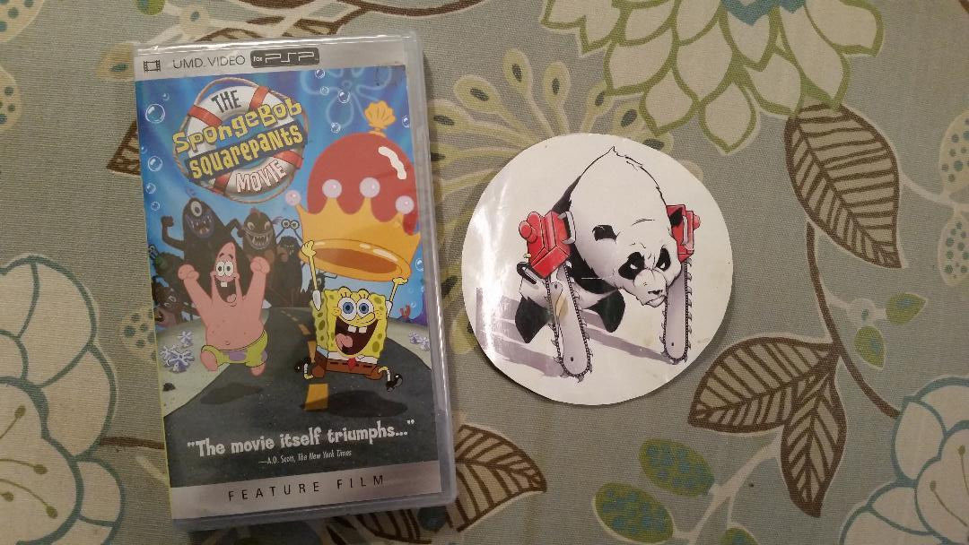 The SpongeBob SquarePants Movie  UMD for PSP ..... Brand New / Sealed ... Rare