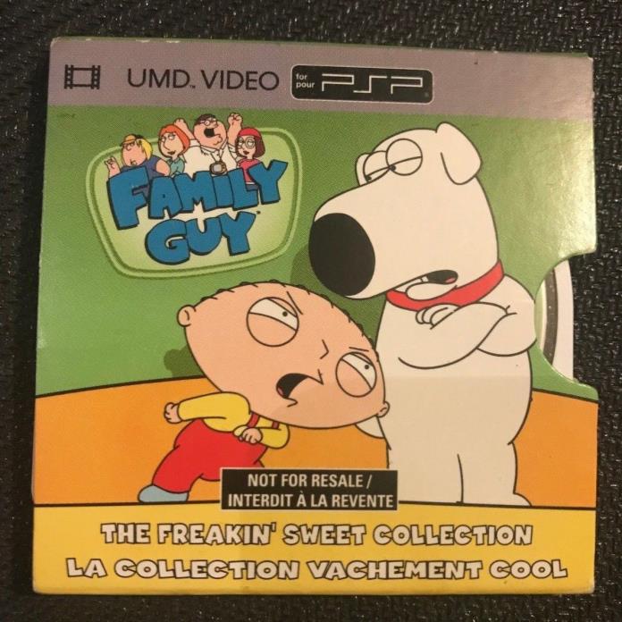 FAMILY GUY Freakin' Sweet Collection (Sony PSP) UMD - MOVIE DISC & SLEEVE