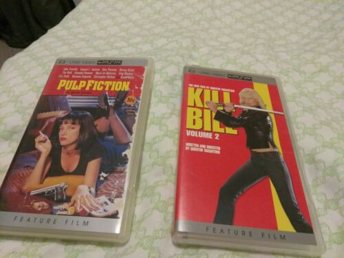 PSP UMD video Pulp Fiction and Kill Bill vol. 2