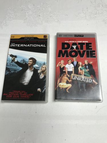 2 Movie Psp Lot- Date Movie Unrated, The International
