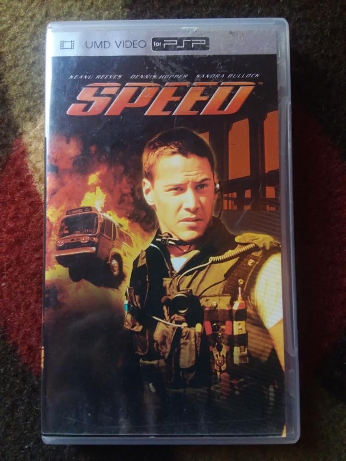 Speed UMD Video Movie for the Sony PSP. Keanu Reeves Sandra Bullock Hopper