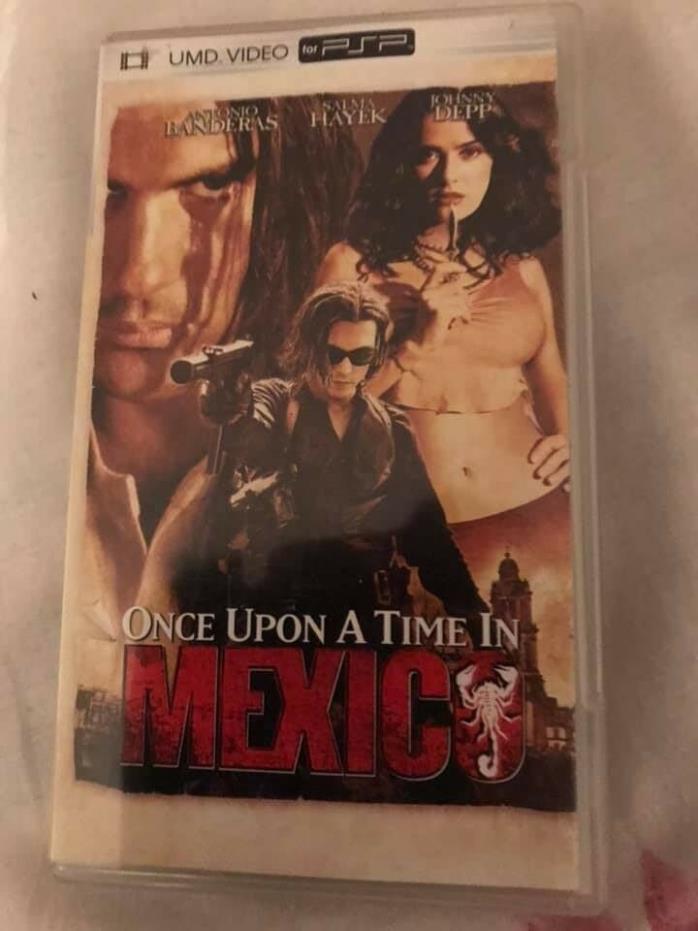 Once Upon a Time in Mexico UMD PSP MOVIE SONY PLAYSTATION PORTABLE