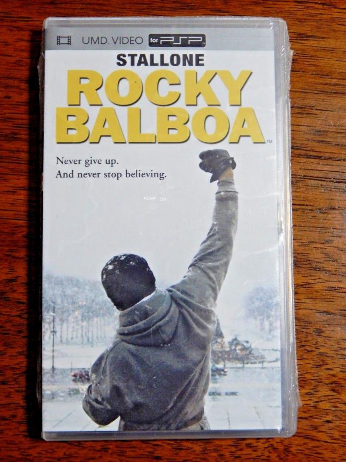 NEW Rocky Balboa Sony PSP Full Length Movie UMD Video