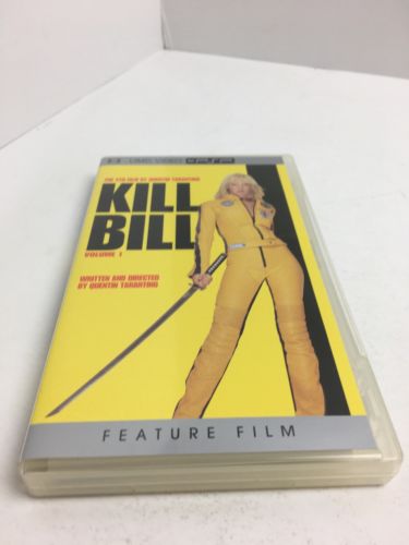 Kill Bill Volume 1 - UMD Movie - Sony PlayStation PSP - TESTED
