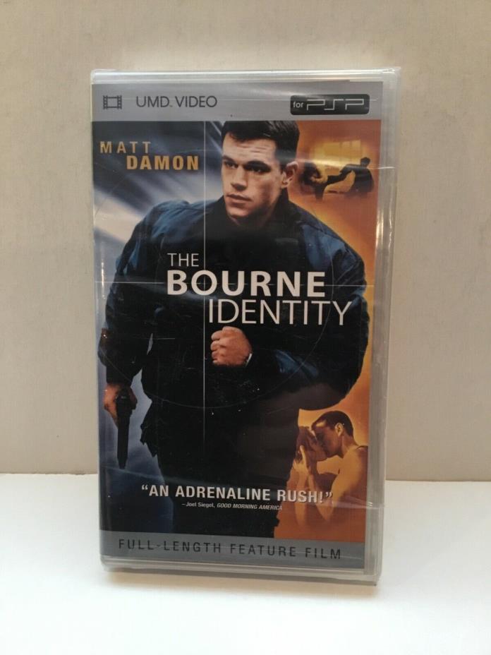 The Bourn Identity UMD Video For PSP New Factory Sealed