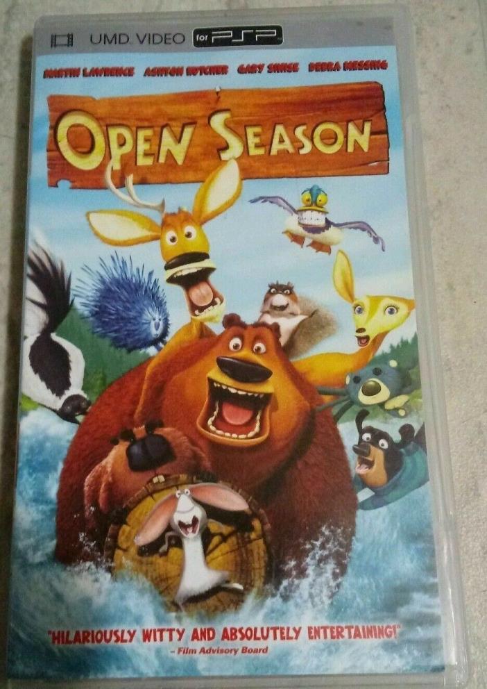 Open Season UMD Movie Sony Playstation PSP in Case No Manual.