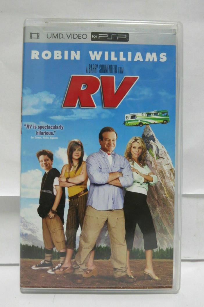 RV PSP UMD Movies for Sony PSP Robin Williams Cheryl Hines