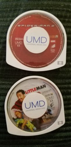 Lot of 2 PSP UMD Movies Little Man & Spiderman 2