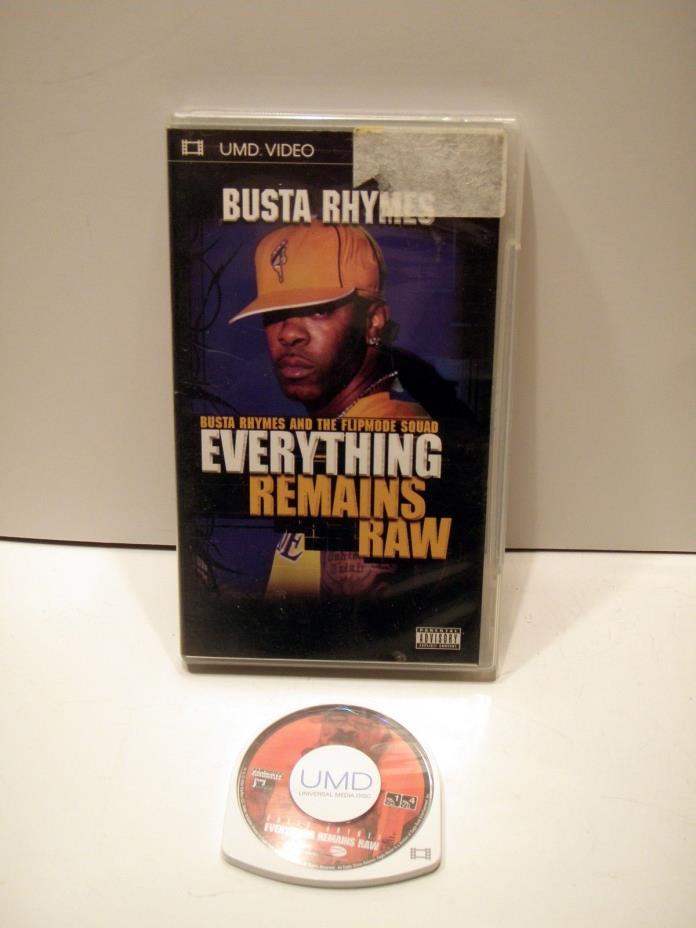 Busta Rhymes - Everything Remains Raw: Live In Concert UMD 2005 Sony PSP Video