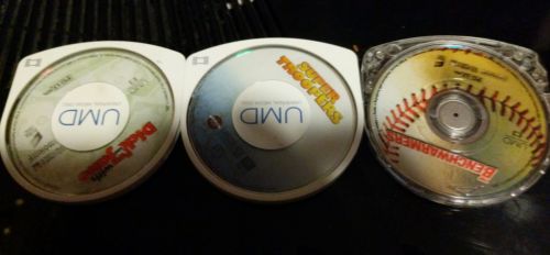 3 PSP COMEDY MOVIES SUPER TROOPERS, BENCHWARMERS, FUN WITH DIC AND JANE