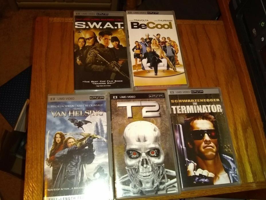 Psp Movies LOT OF 5