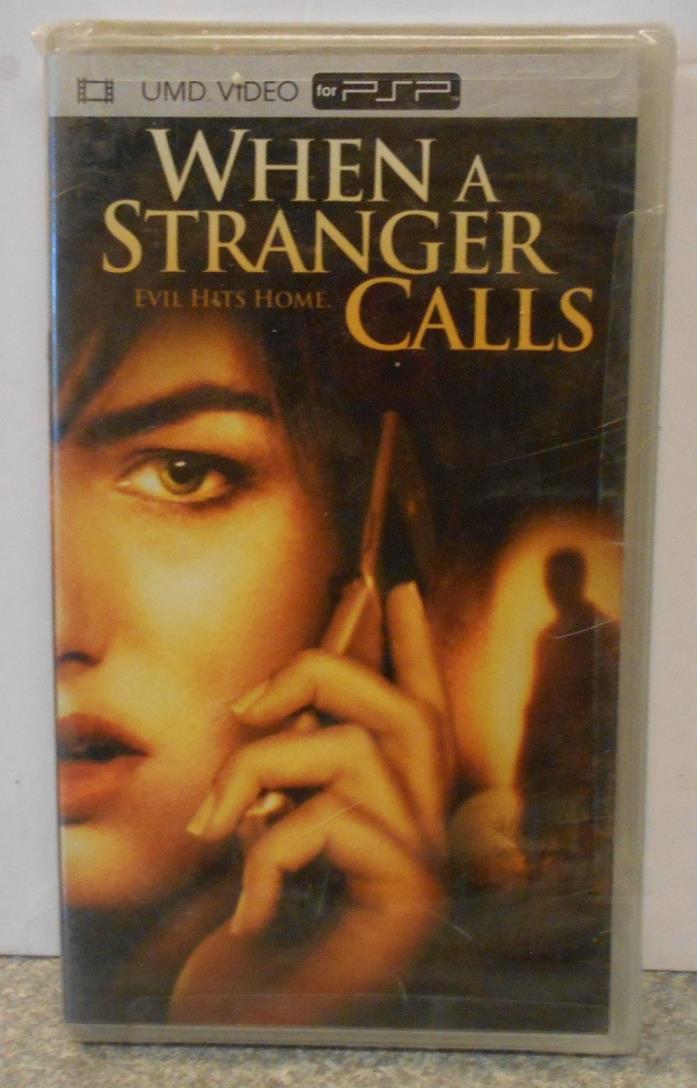 When a Stranger Calls (UMD VIDEO FOR PSP , 2006) RARE BRAND NEW