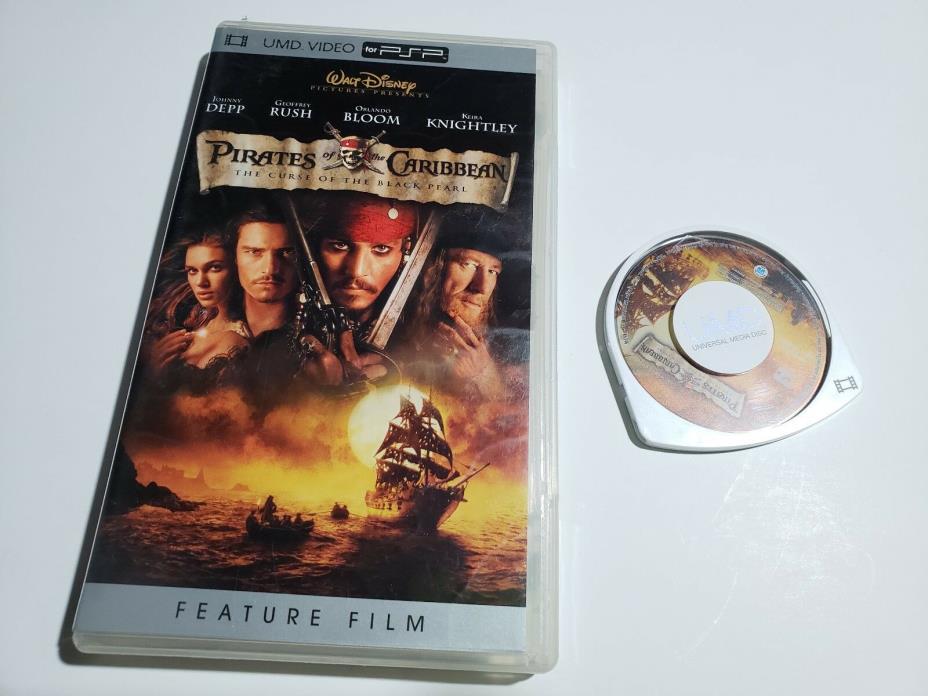 Pirates of the Caribbean The curse of the Black Pearl PsP UMD