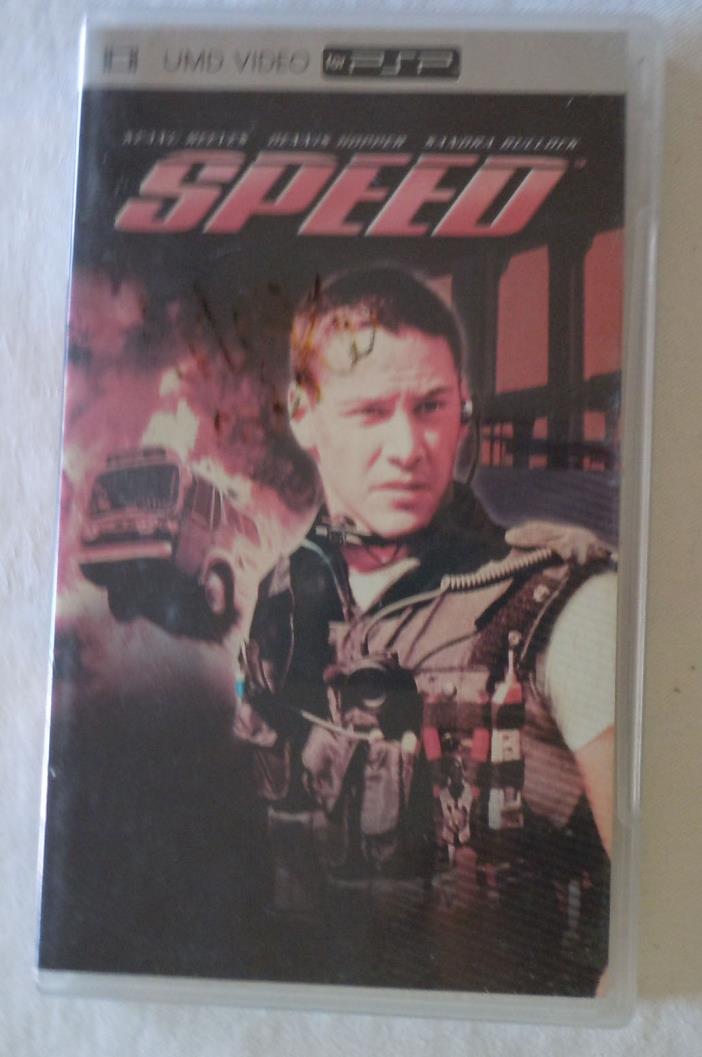 PSP Speed UMD Video Movie 2006 Widescreen Keanu Reeves Sandra Bullock Hopper