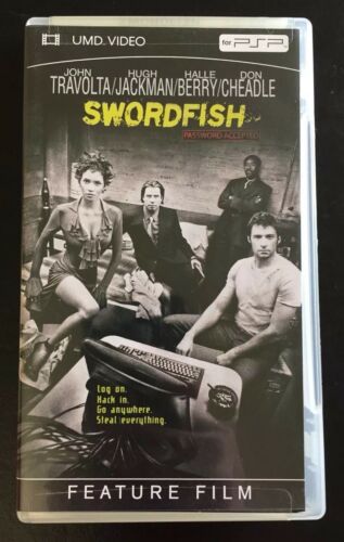 Swordfish UMD for PSP DVD, Disc John Travolta, Hugh Jackman, Halle Berry