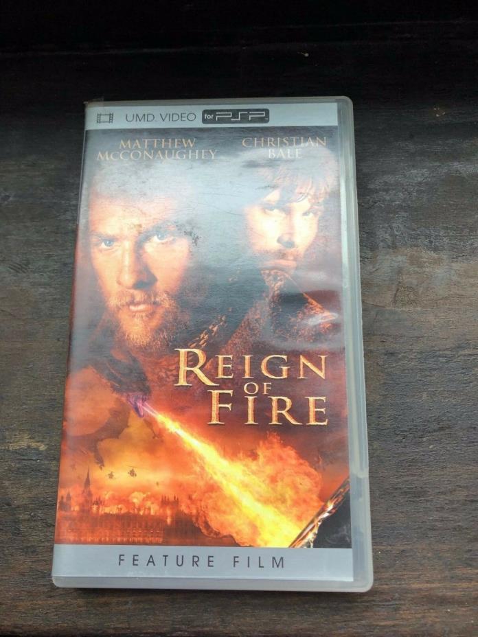 Reign of FIre UMD VIdeo for PSP MATTHEW MCCONAUGHEY