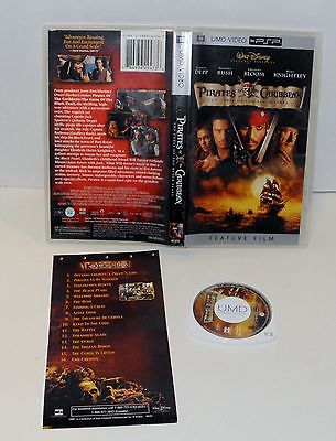 Pirates of the Caribbean The curse of the Black Pearl  Sony  PsP UMD Video