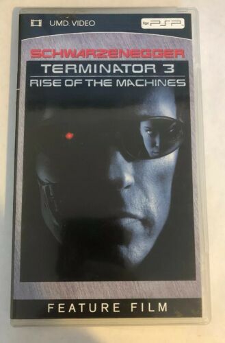 Terminator 3 Rise Of The Machines UMD For PSP Very Good Region 1 Schwarzenegger