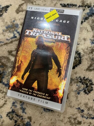 National Treasure UMD Video for PSP (A18)