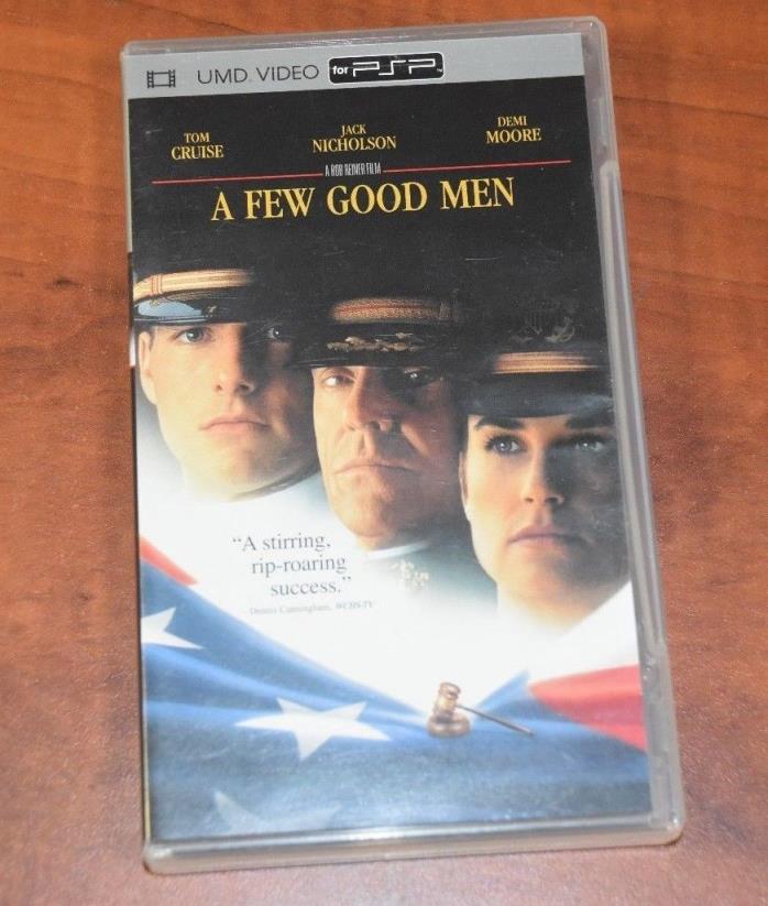 A Few Good Men (UMD Video Movie, 2008) for Sony PSP, Tom Cruise - COMPLETE