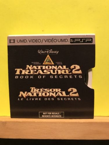Pre-owned ~ Walt Disney National Treasure 2 Book Of Secrets (UMD Video for PSP)