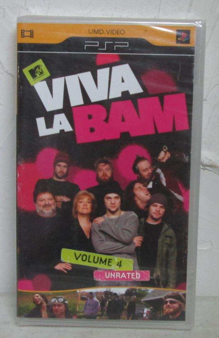 Viva La Bam, Vol. 4 UMD 2008 Sony PSP New Sealed