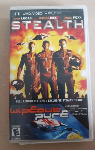 Stealth Movie (UMD, Video PSP) Includes Wipeout Pure (PSP Gameplay)