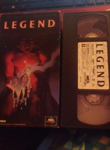 Legend (VHS, 1991) Tom Cruise-Tim Curry-Free Shipping