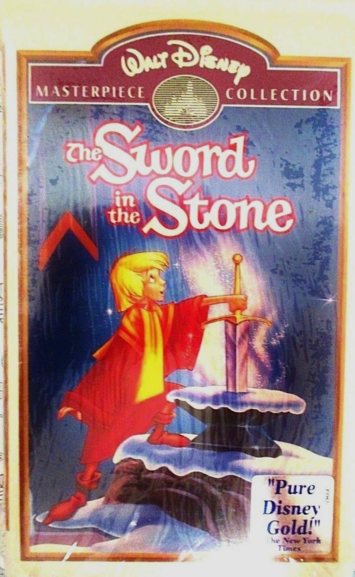 SEALED~The Sword In The Stone Masterpiece Collection Edition Pure Disney Gold
