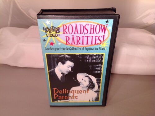 Delinquent Parents VHS Tape Movie 1938 B&W Roadshow Rarities Pre-owned