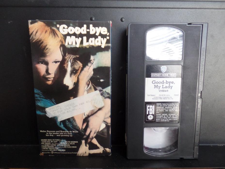 Good-Bye My Lady VHS Walter Brennan Phil Harris Sidney Poitier