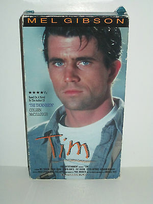 Tim (VHS, 1993) Piper Laurie, Mel Gibson, Alwyn Kurts (OOP) NTSC/US/CA