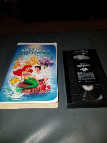 The Little Mermaid (VHS, 913) Banned Cover Black Diamond Edition Free shipping