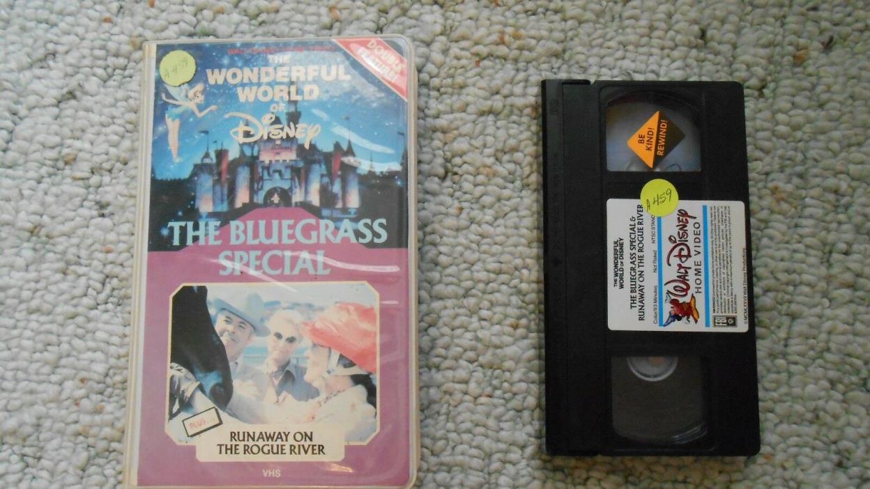Disney ~ The Bluegrass Special - Runaway on Rogue River OOP Clamshell VHS