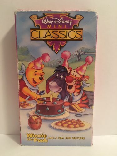 Winnie the Pooh and a Day for Eeyore (VHS, 1991) Walt Disney Mini Classics