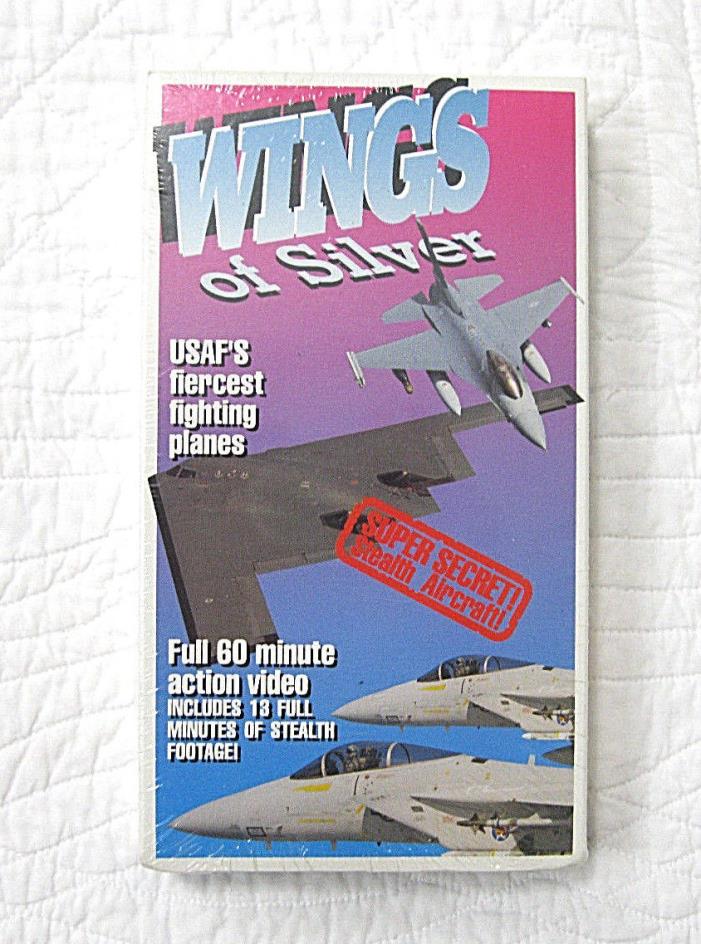 Wings of Silver USAF'S Fiercest Fighting Planes VHS Tape