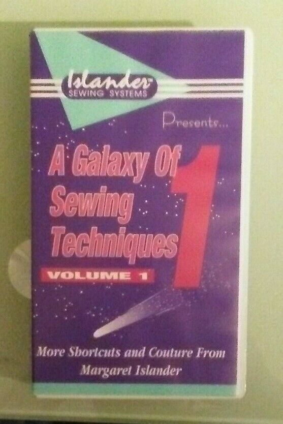 margaret islander systems A GALAXY OF SEWING TECHNIQUES volume 1  VHS VIDEOTAPE