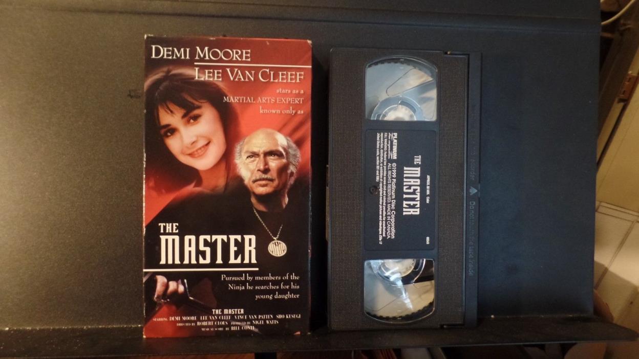 The Master VHS Demi Moore  Lee Van Cleef