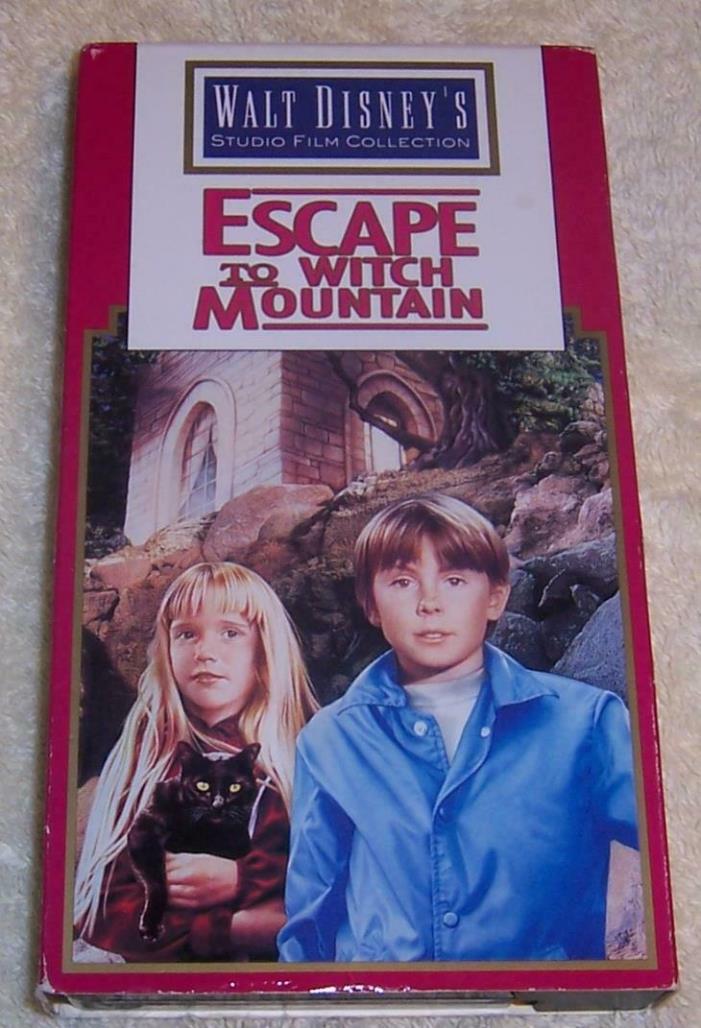 Escape To Witch Mountain VHS Video Walt Disney