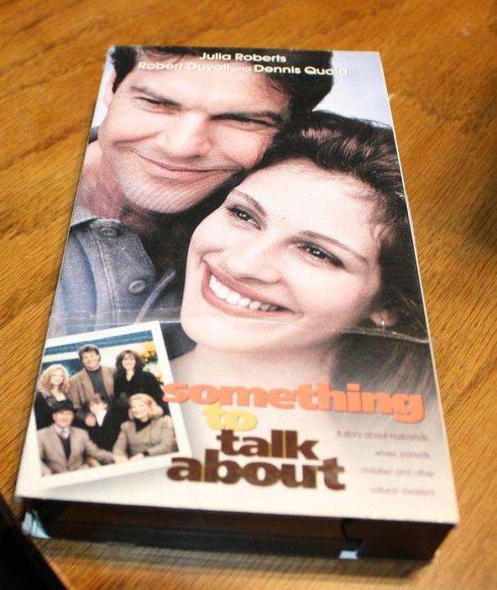 VHS Something To Talk About Julia Roberts & Dennis Quaid